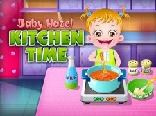 Baby Hazel Kitchen Time